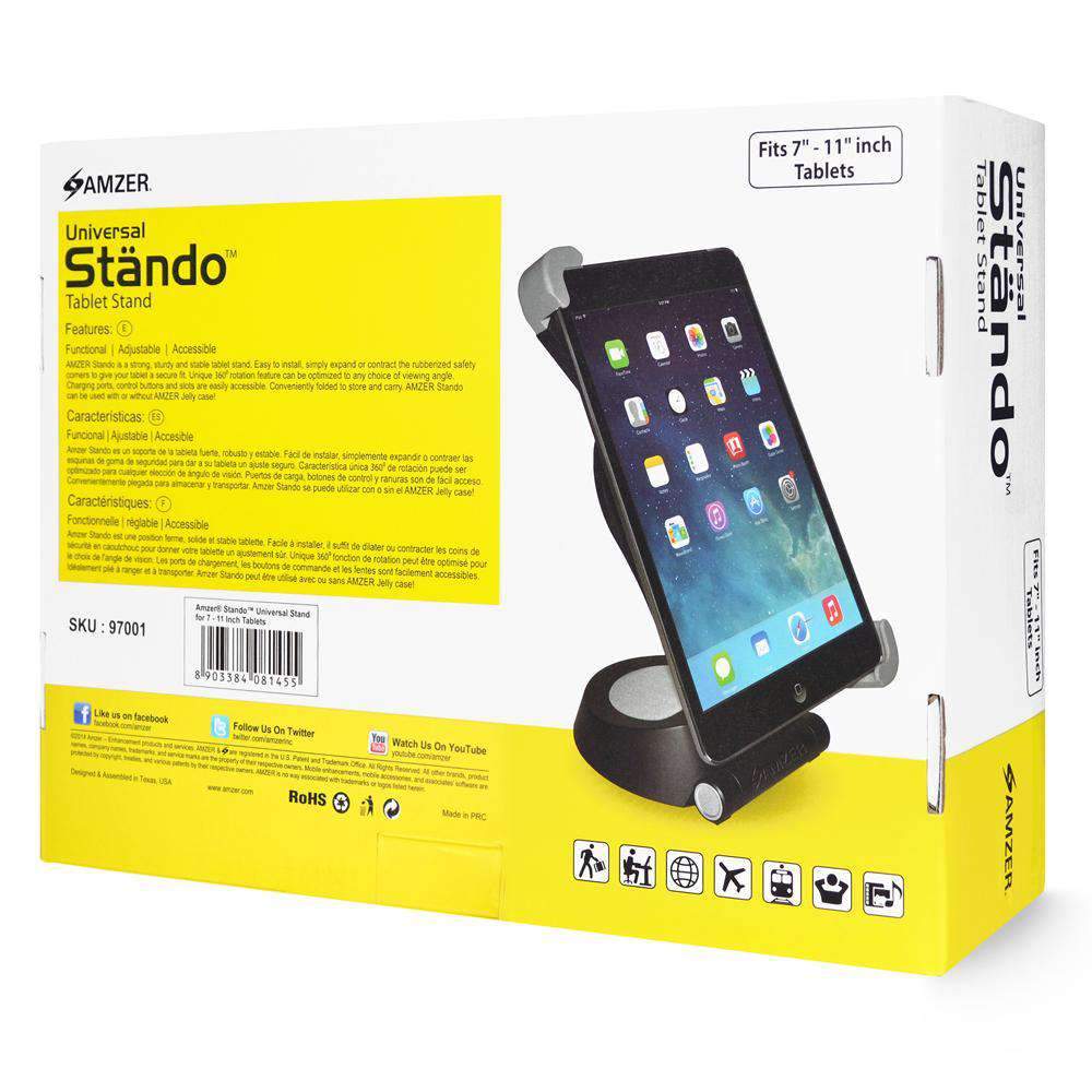 Amzer® Stando™ Universal Stand for 7 - 11 Inch Tablets