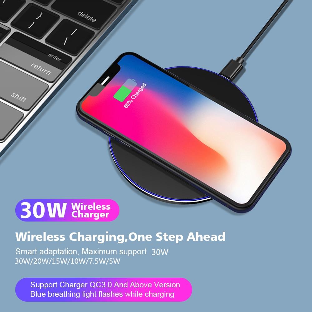 30W Wireless Charging Pad